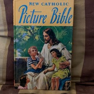 New Catholic Picture Bible - Multicolor